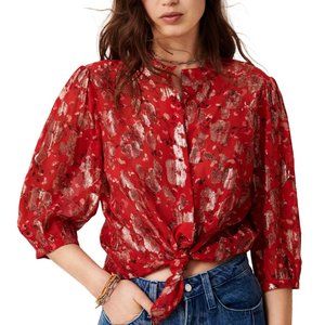 ba&sh Tanama Printed Shirt